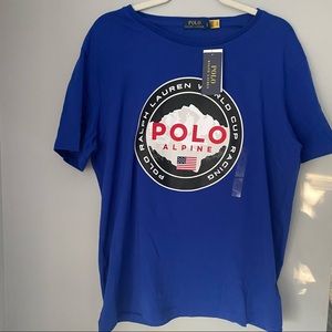 - 🆕 Polo RL Alpine World Cup Racing Tee Sz L